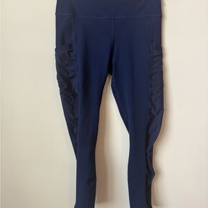 Fabletics navy active leggings size small women’s